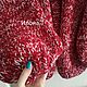 Заказать Кардиган красный ручная работа,шерсть cardigan. ВЯЗАНЫЕ ПАЛЬТО,КАРДИГАНЫ, ШЕРСТЬ (ilonochka20). Ярмарка Мастеров. . Кардиганы Фото №3