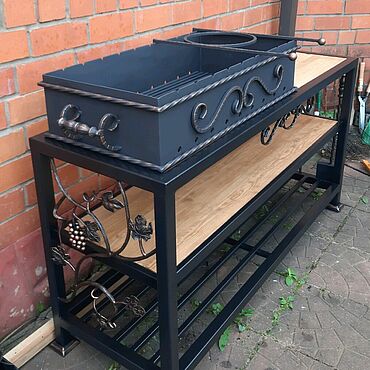 Дача и сад ручной работы. Ярмарка Мастеров - ручная работа Мангал Семейный. Handmade.