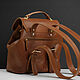 Leather backpack 'Milan', Backpacks, Orenburg,  Фото №1