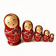 Matryoshka 5 local 'Dasha Matreshkina'. Dolls1. matrioska (mir-matrioshki). Online shopping on My Livemaster.  Фото №2