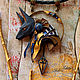  ' Anubis' of Egypt, ornament, mythology, Necklace, Vladimir,  Фото №1