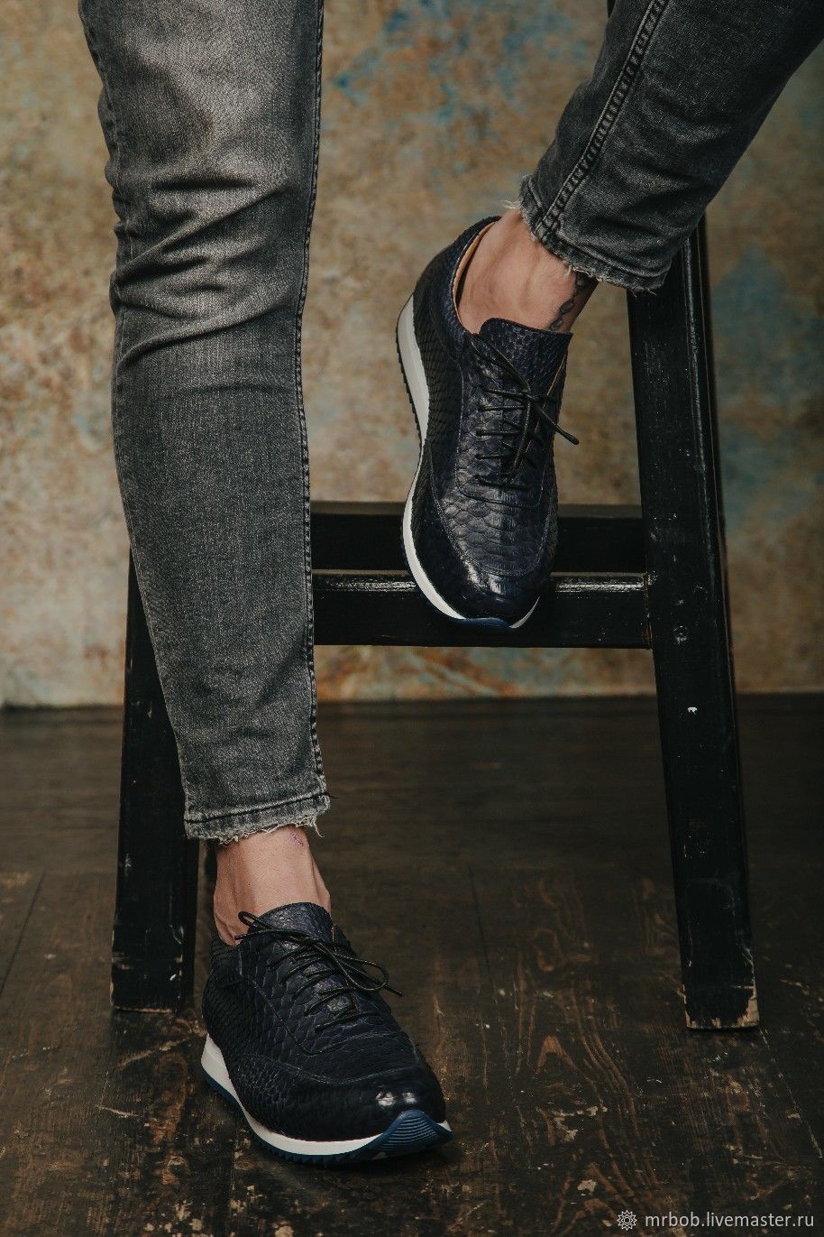 Кроссовки из кожи питона в интернет-магазине на Ярмарке Мастеров ...