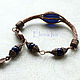 Copper Viking Knit Bracelet Pod. Bead bracelet. IvaDesign (elenaiva). Online shopping on My Livemaster.  Фото №2
