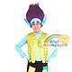 Order Purple Cosplay Stage Wig. clubanimatorov. Livemaster. . Carnival costumes Фото №3