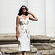 dresses: ' White rose'. Dresses. BORODULINS (BORODULINS-Russ). Online shopping on My Livemaster.  Фото №2