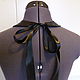 Order Desmontable cuello universal negro. OLGA ERIO. Livemaster. . Collars Фото №3