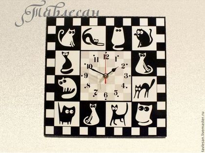 Часы для дома ручной работы. Ярмарка Мастеров - ручная работа Часы настенные