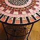Table with mosaic top 'For you!'. Tables. Marjana. My Livemaster. Фото №4