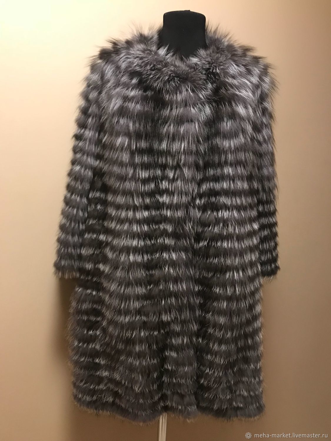 Пальто из чернобурки Абель