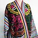Order Uzbek robe made of suzane and ikat. Boho coat, caftan. CHT012. businka34. Livemaster. . Robes Фото №3