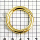 Кольцо-карабин 058О 26мм золото, Фурнитура для сумок, Санкт-Петербург,  Фото №1