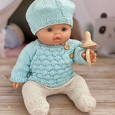 Куклы и игрушки ручной работы. Ярмарка Мастеров - ручная работа Вязаная одежда для пупсов Paola Reina Gordi, Minikane 34 см. Handmade.