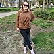 Джемпер из беби альпаки  LUSTROSA. Джемперы. WHITE KNITS. Интернет-магазин Ярмарка Мастеров.  Фото №2