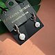 Серьги с натуральным жемчугом. Серьги классические. Katerina Moroz accessories for you (katerinamoroz). Интернет-магазин Ярмарка Мастеров.  Фото №2