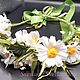Wreath Of Daisies Shamomile .Silk flowers. Tiaras. Svetlana Svetlankina. My Livemaster. Фото №5
