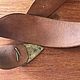 Order Leather belt 'Cleopatra', handmade, Europe. Dutch West - Indian Company. Livemaster. . Vintage straps Фото №3