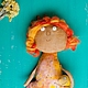 рыжая кукла, рыжик, кукла рыжая купить, кукла в подарок, кукла в коллекцию, интерьерная кукла, кукла в подарок подруге