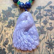Украшения handmade. Livemaster - original item Blue peacock. Necklace.. Handmade.