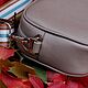 Сумка кожаная Поль из натуральной кожи. Сумка через плечо. Елена (semelen-bags). Ярмарка Мастеров.  Фото №4