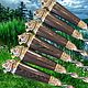 Order Tiger - wenge skewers with wooden handle gift, case to choose from. The Gift Oasis. Livemaster. . Skewers Фото №3