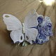 Бабочка из натурального шелка, , Нефтекамск,  Фото №1