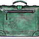Leather handbag, bag-case art S3 Titan. Valise. MAX GINGER. Online shopping on My Livemaster.  Фото №2