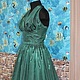 Plate in the style of the 60's 'Evening emerald'. Dresses. Moda No Time. Online shopping on My Livemaster.  Фото №2