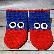 Аксессуары handmade. Livemaster - original item Knitted Duckbill Socks. Handmade.