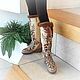 Order Valenki Boots for women 'Rome'. wool gifts. Livemaster. . High Boots Фото №3