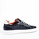 Заказать Кеды из кожи крокодила S-01 чёрные. Croc-Shoes. Ярмарка Мастеров. . Кеды Фото №3