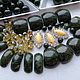  Бусины набор змеевик, хрусталь 100 шт. Бусины. Exclusive collection. Ярмарка Мастеров.  Фото №4