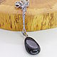 Pendant on an obsidian chain Ashen Star. Pendant. Selberiya shop. My Livemaster. Фото №6