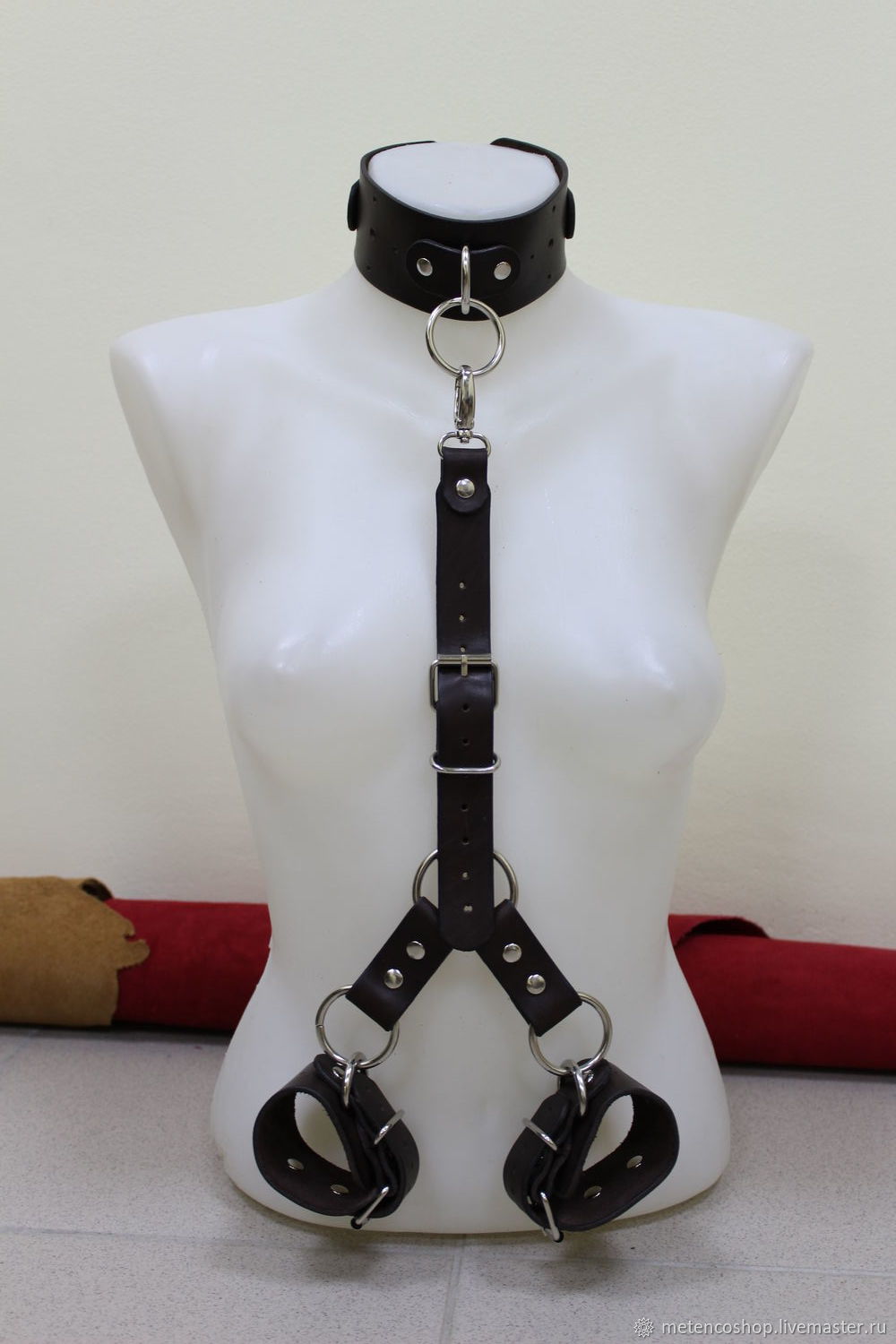 Kit BDSM Handcuffs and collar, Collar, Rybinsk,  Фото №1