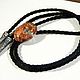 Боло"Bolo tie Vincent"с натуральной австралийской (Яшмой). Галстуки. Alxanderrusanov. Ярмарка Мастеров.  Фото №10