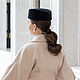 Order Hat-forage cap Elegance. Color black. Exclusive HATS. LANA ANISIMOVA.. Livemaster. . Hats1 Фото №3