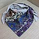 Shawls: Bactus, Kerchief, Double-Sided, Made Of Cotton, Textile, Eco, Shawls1, Novosibirsk,  Фото №1