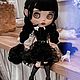 Кукла Блайз Wednesday Addams Вензди (Уэнздей) -в наличии. Шарнирная кукла. Юлия. Ярмарка Мастеров.  Фото №6