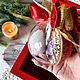 A set of Christmas balls in a box with a picture of the customer. Box. Gracilis (Workshop Elena Sugar). My Livemaster. Фото №6