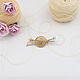 Order brooches: Tangle with the spokes. ametrynes. Livemaster. . Brooches Фото №3