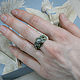 Unusual Silver ring with labradorite 'Alive'. All finger ring. Unusual Gemstone Jewelry. My Livemaster. Фото №5