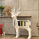 Заказать Полка, стол для книг Северный Олень. Craft Wood Design. Ярмарка Мастеров. . Полки Фото №3