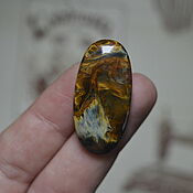Материалы для творчества handmade. Livemaster - original item Pietersite. Cabochon 36h18h5. Handmade.