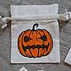Мешочки из хлопка для хранения/подарков. Декор на Хеллоуин/Helloween. Мешочки. Amanita_print. Ярмарка Мастеров.  Фото №4
