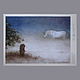 Poster hedgehog and the Horse in the fog the autograph of Yuri Norstein, Interior elements, Moscow,  Фото №1
