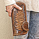 Wallet leather 'small Fern' color. Wallets. schwanzchen. My Livemaster. Фото №5