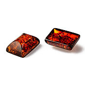 Материалы для творчества handmade. Livemaster - original item Cabochons 14/10 mm amber, cabochons made of natural stones. Handmade.