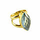 Topaz Ring, Large Topaz ring, Blue Topaz ring. Rings. Irina Moro. My Livemaster. Фото №4