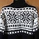 Men's sweater with Norwegian patterns. Ed. slave, Sweaters, Abakan,  Фото №1