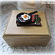 Order Box with miniature "Srambled egg" from polymer clay. Milyj ugolok (Darya). Livemaster. . Box Фото №3