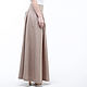 Beige skirt-trousers made of 100% linen. Pants. etnoart. My Livemaster. Фото №4